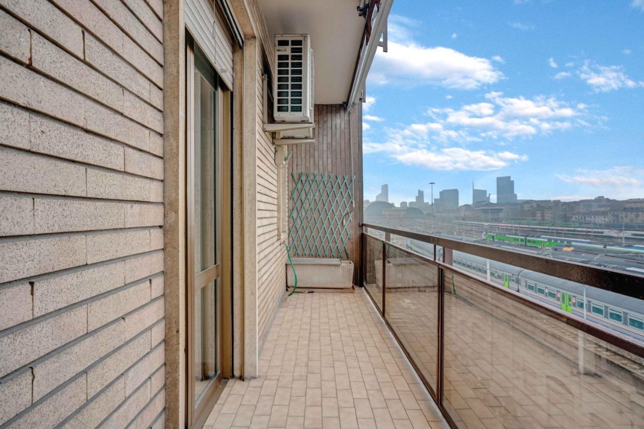Cav9 - Large Apartment With Panoramic View - Milaan Buitenkant foto